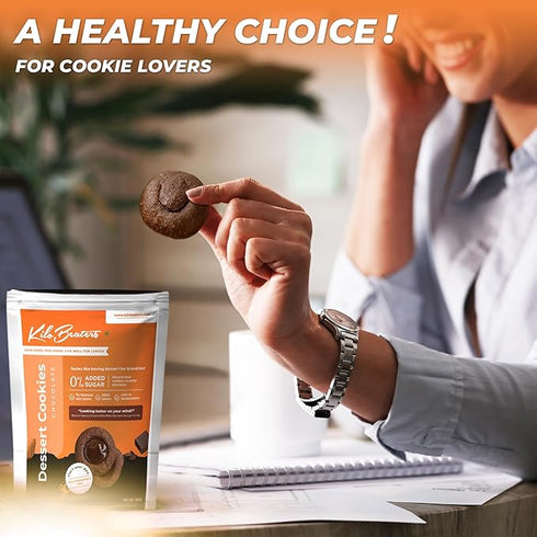 Kilobeaters Keto Friendly Chocolate Dessert Healthy Diet Cookies Biscuits